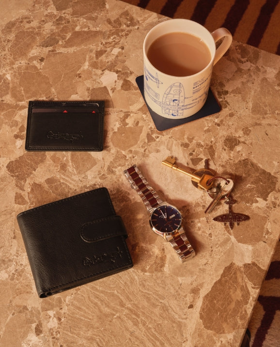 Spitfire Recycled Leather Coaster - Image 3