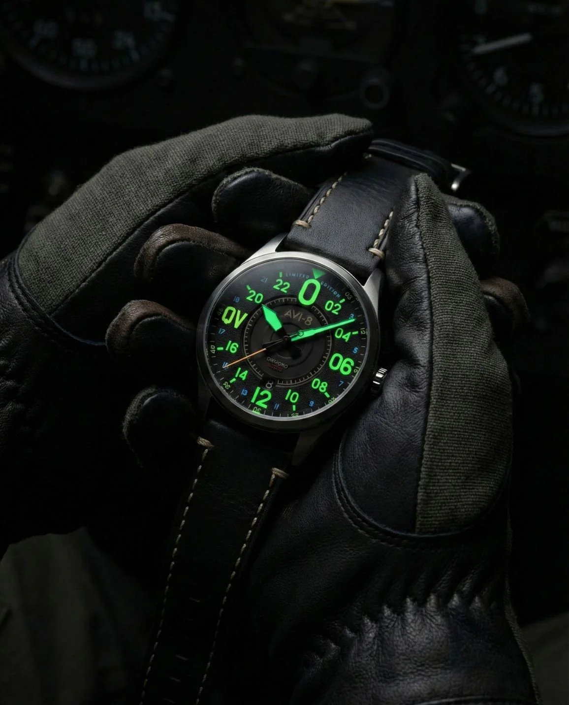 Limited Edition Avi-8 N3200 Spitfire Automatic Watch - Image 5