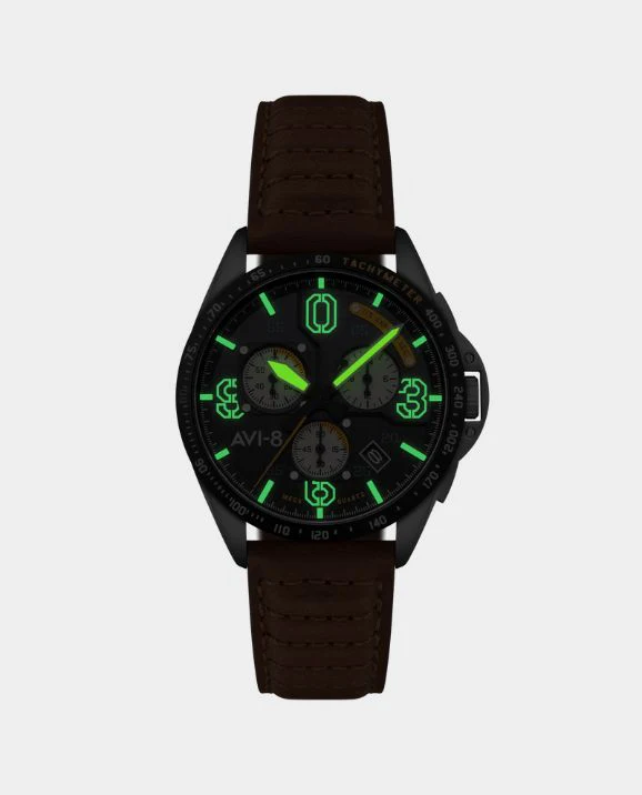 AVI-8 IWM P-51 Mustang Chronograph Watch - Image 3
