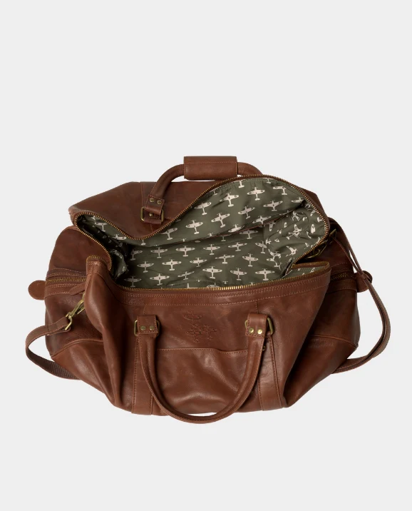 Battle of Britain Leather Holdall - Image 4