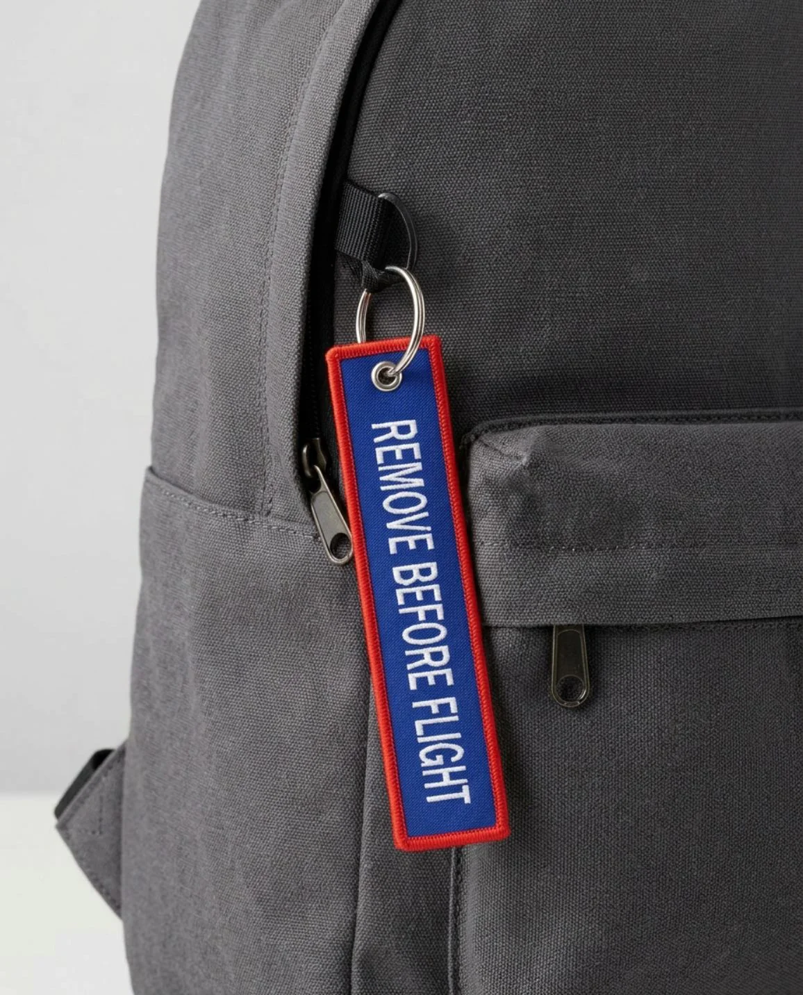 Blue Remove Before flight Keyring - Image 3