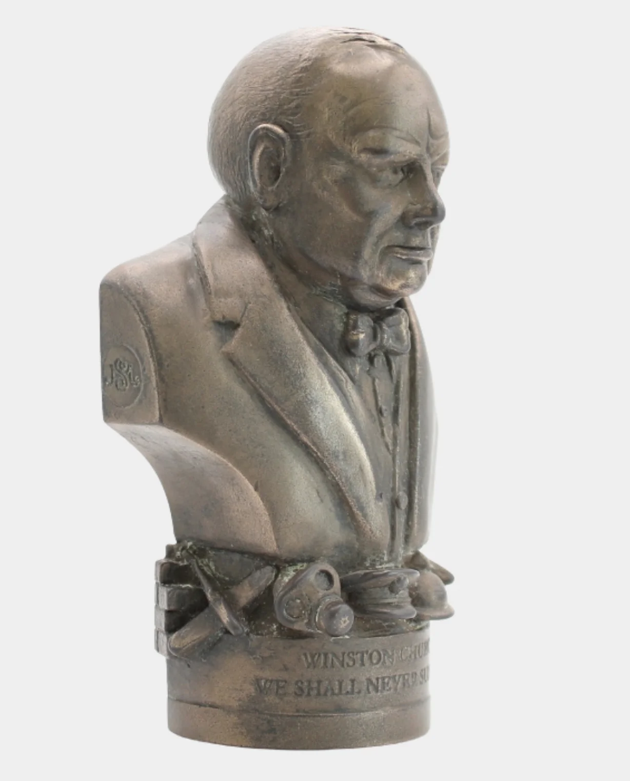 Bronze Churchill Bust - Image 4