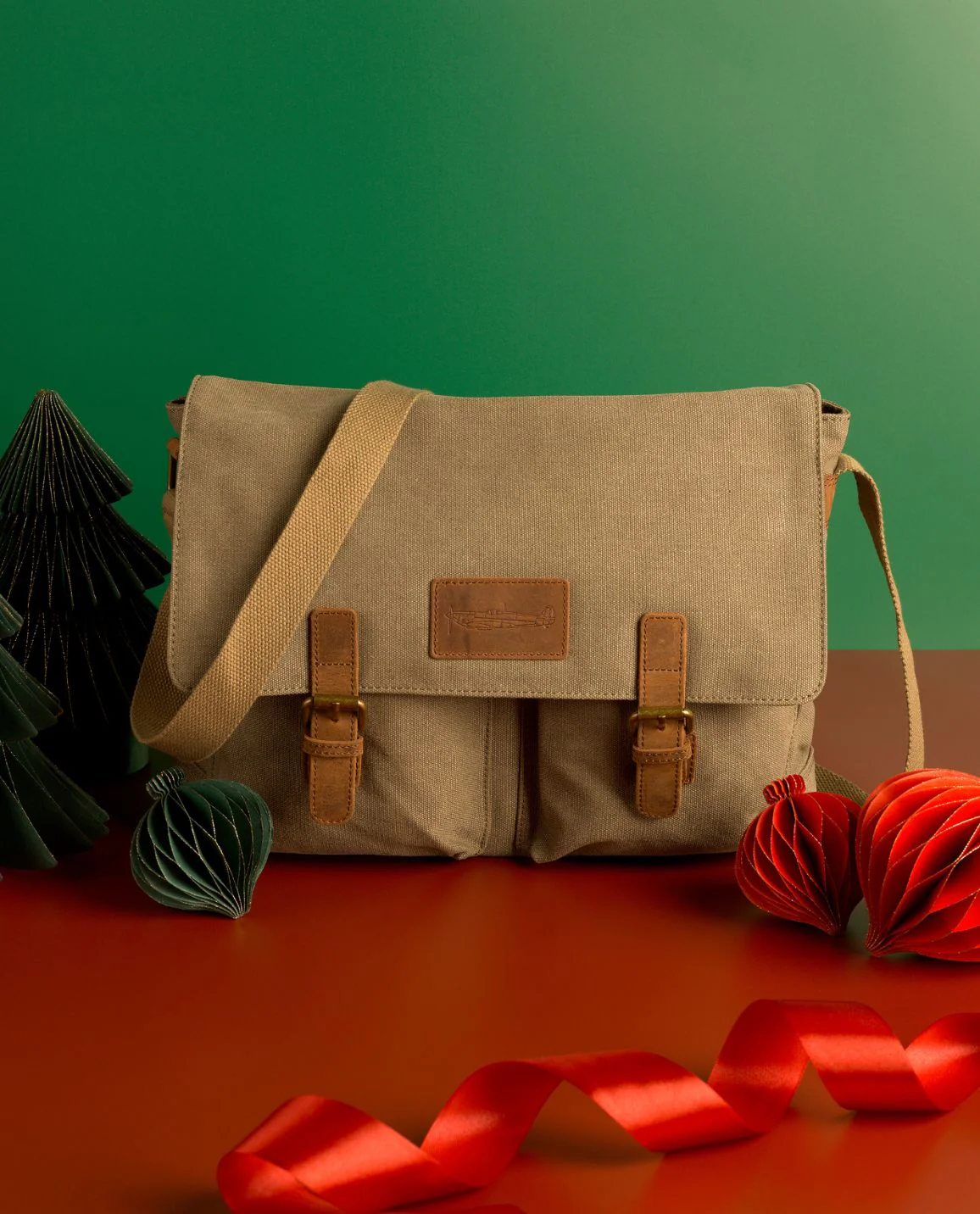 Spitfire Canvas Messenger Bag - Image 7