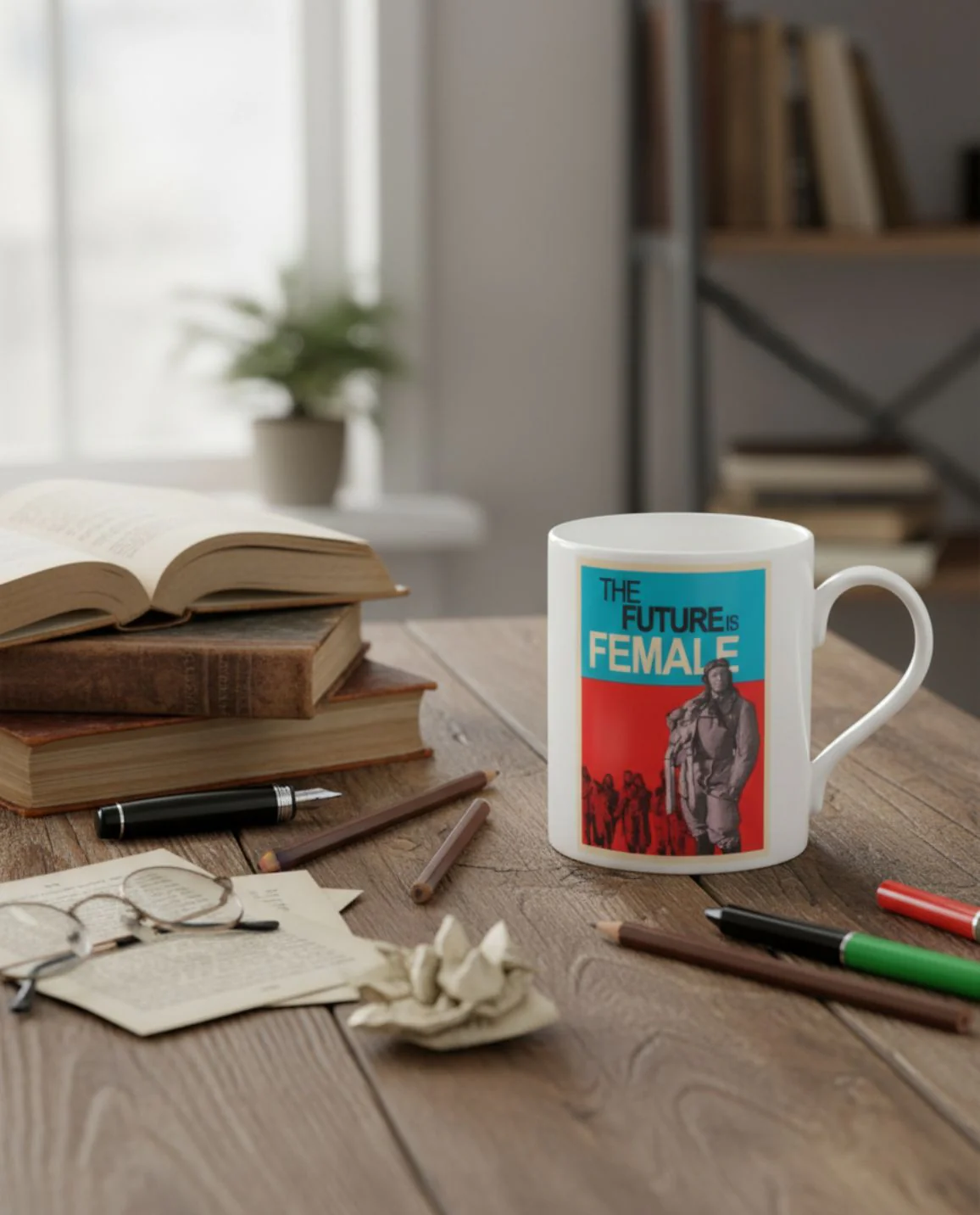 Future Is Female Mug - Image 3