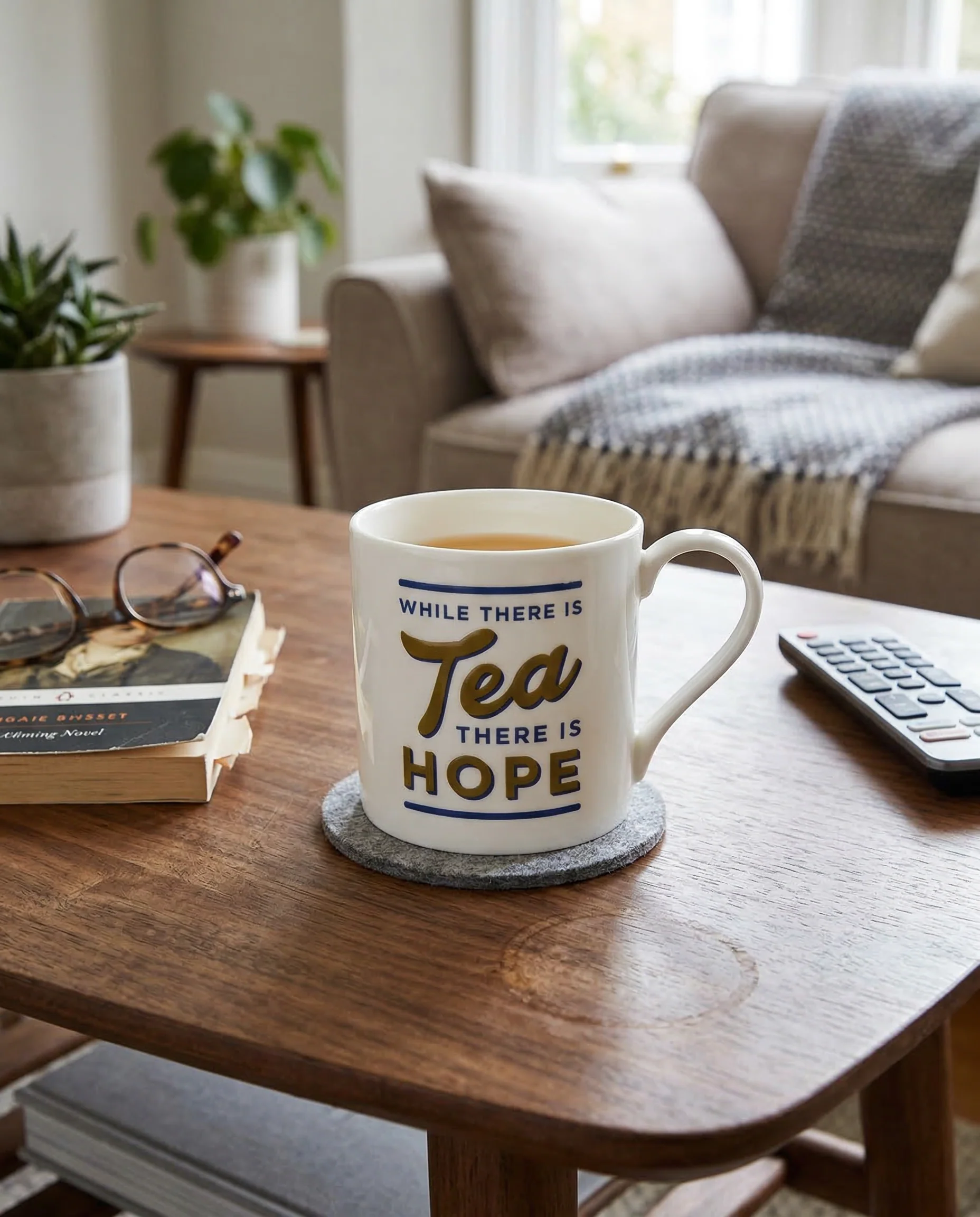While There is Tea There is Hope Mug - Image 3