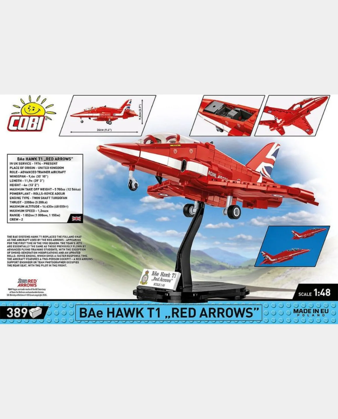 COBI BAE Hawk Brick Set - Image 2