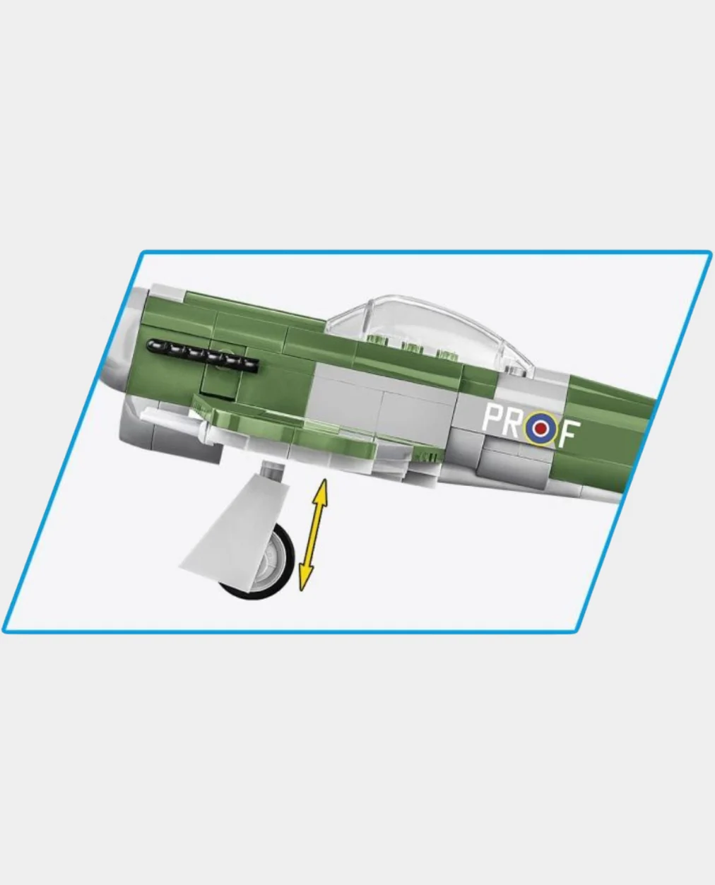 COBI Hawker Typhoon Brick Set - Image 5