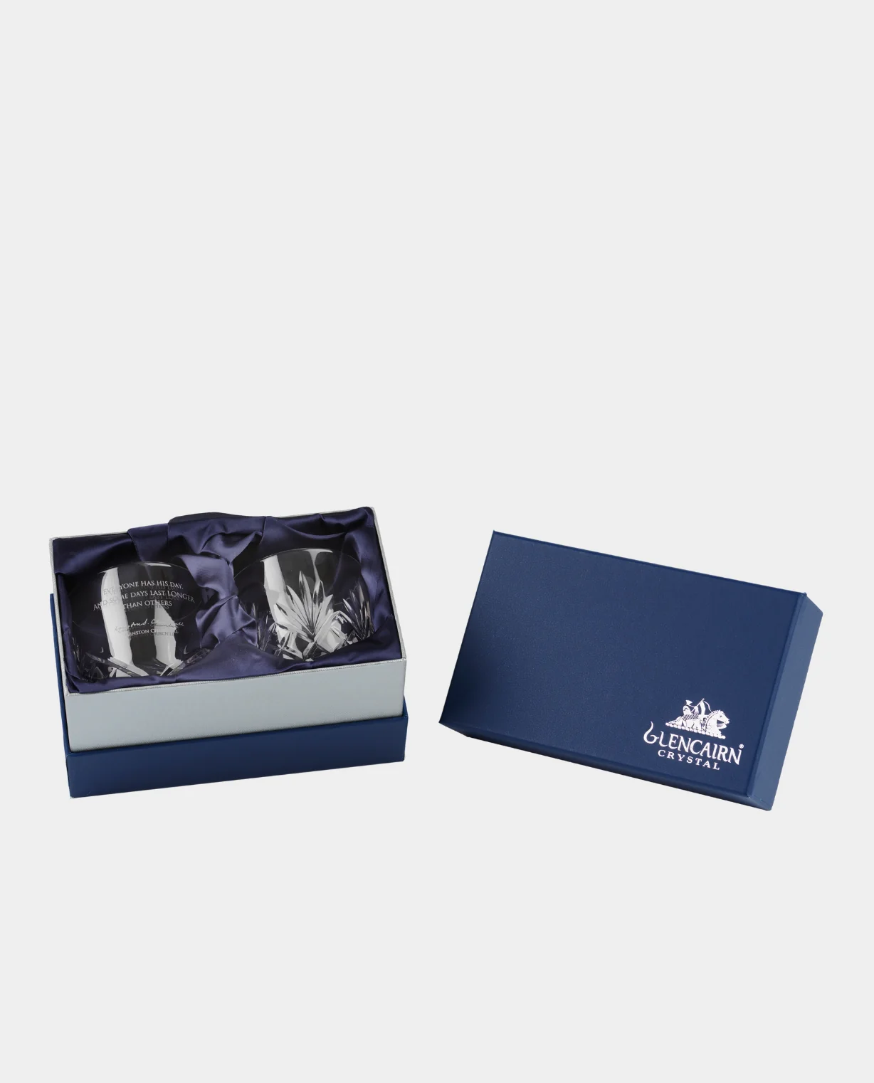 Crystal Scotch Whisky Glasses Set Of 2 - Image 5