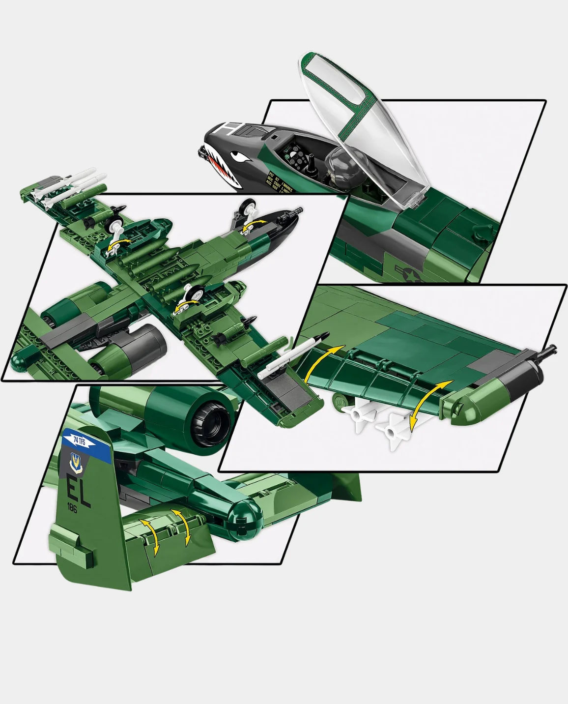 COBI Thunderbolt A10 Brick Set - Image 4