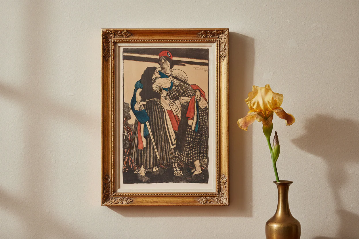 The Restoration of Alsace-Lorraine to France by Maurice Greiffenhagen - Image 2