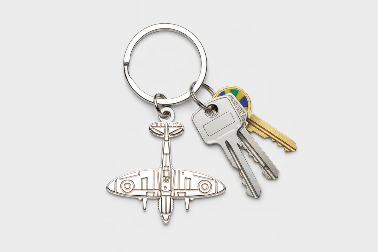 Spitfire Blueprint Keyring - Image 3