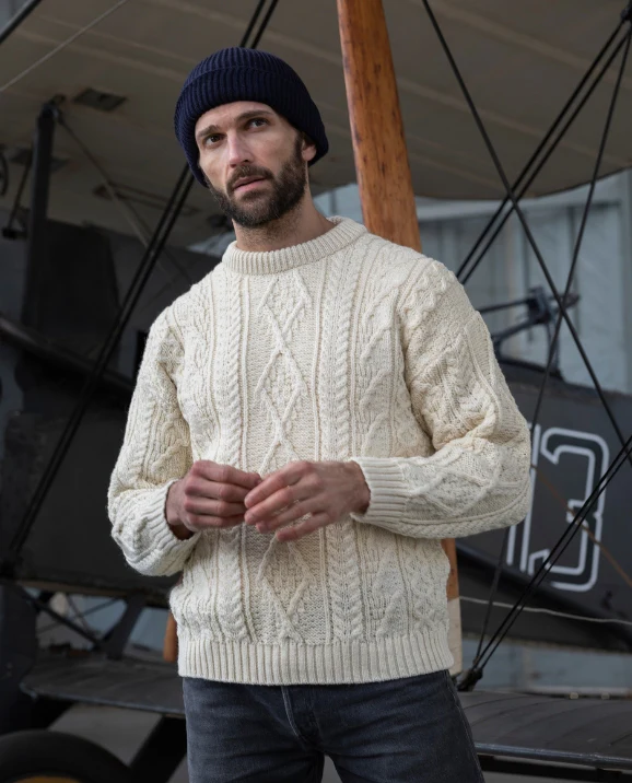 Navy Spitfire Beanie - Image 3