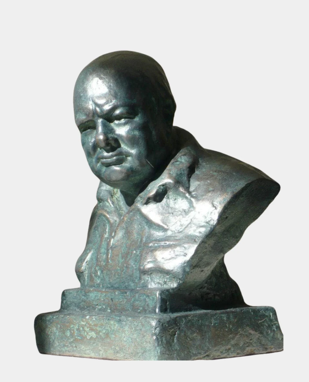 Nemon Siren Suit Bronze Churchill Bust - Image 7