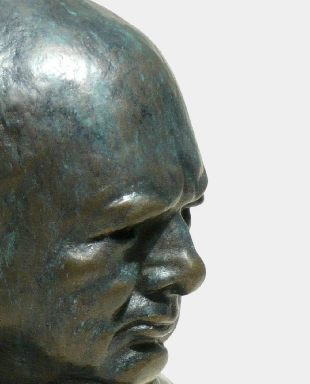 Nemon Siren Suit Bronze Churchill Bust - Image 8