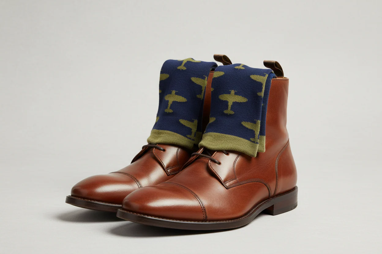 Organic Cotton Spitfire Socks - Image 3