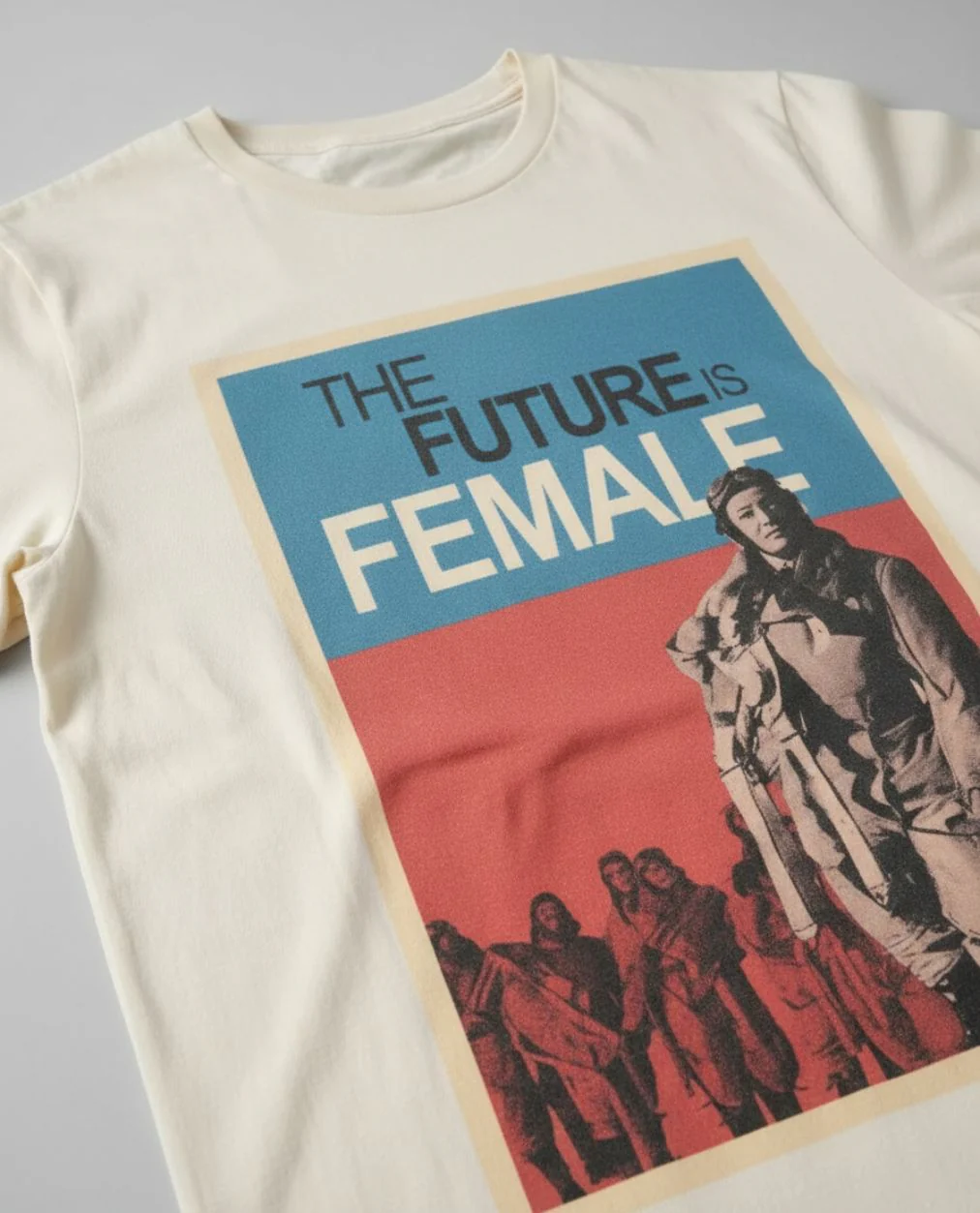 Future is Female Organic T-Shirt - Image 3