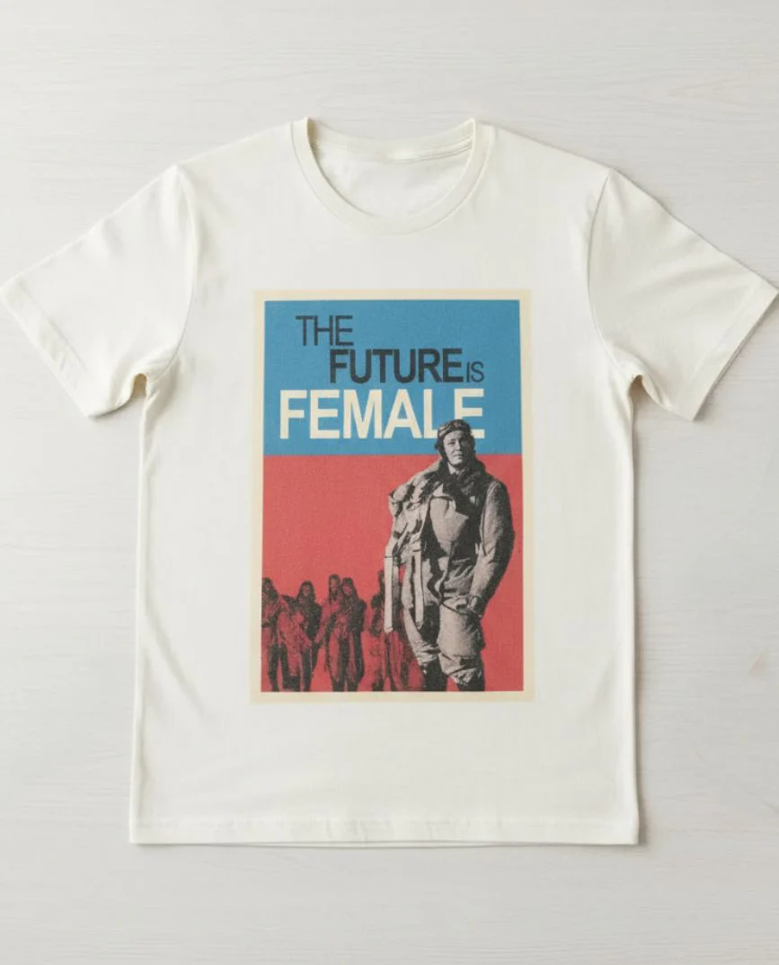 Future is Female Organic T-Shirt - Image 4