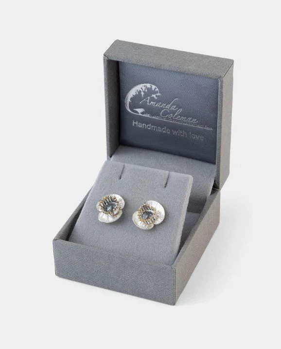 Poppy Flower Studs - Image 4