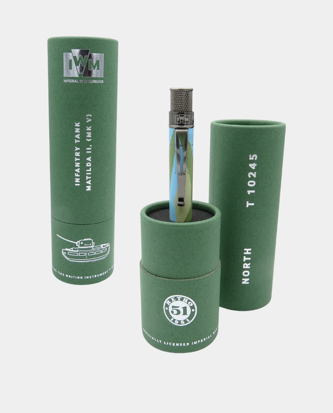 Retro 51 Matilda Tank Rollerball Pen - Image 2