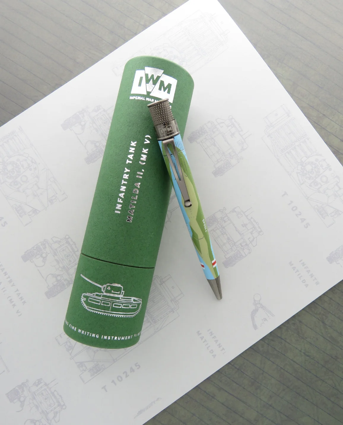 Retro 51 Matilda Tank Rollerball Pen - Image 5
