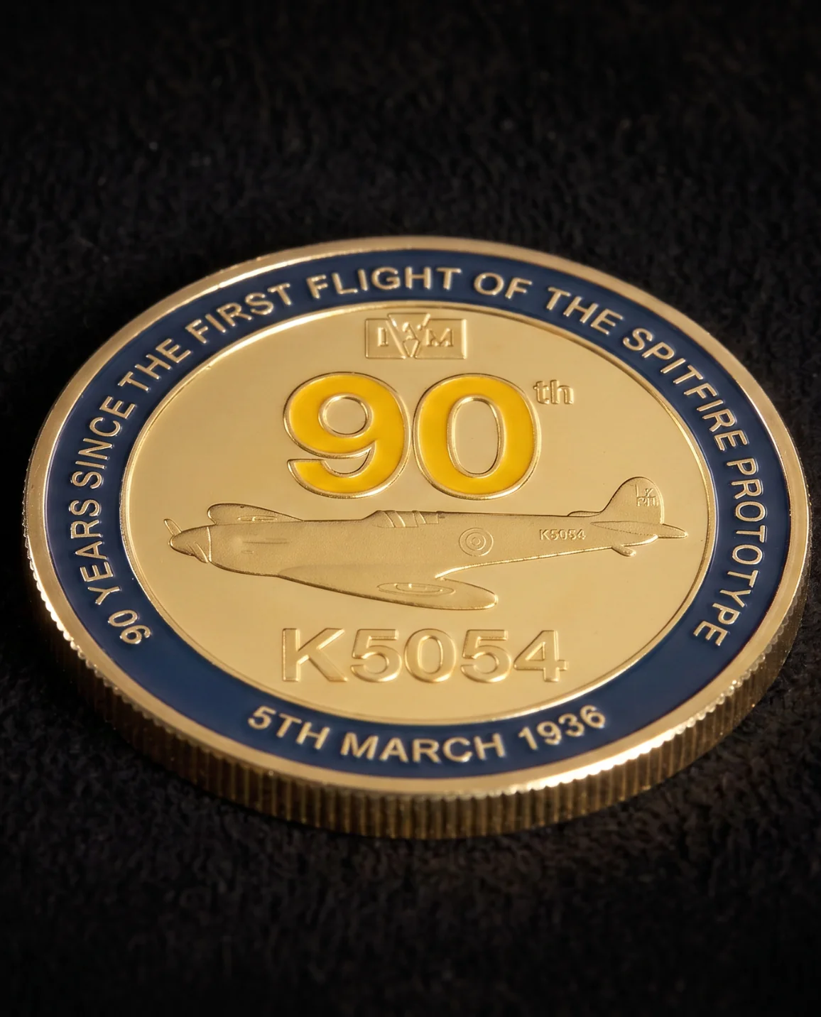 Spitfire 90th Anniversary Souvenir Coin - Image 4