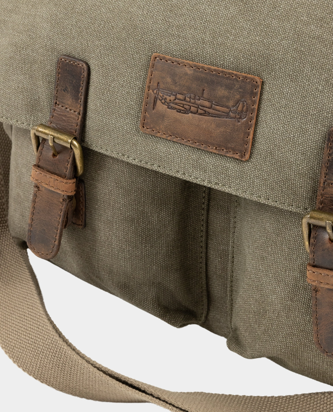 Spitfire Canvas Messenger Bag - Image 3