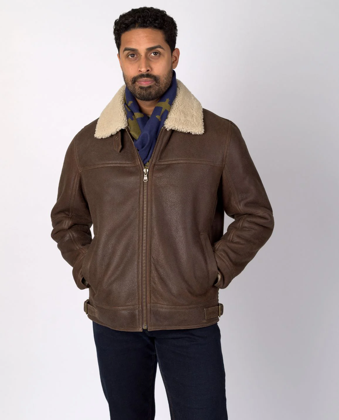 Sheepskin Flying Jacket - Image 7