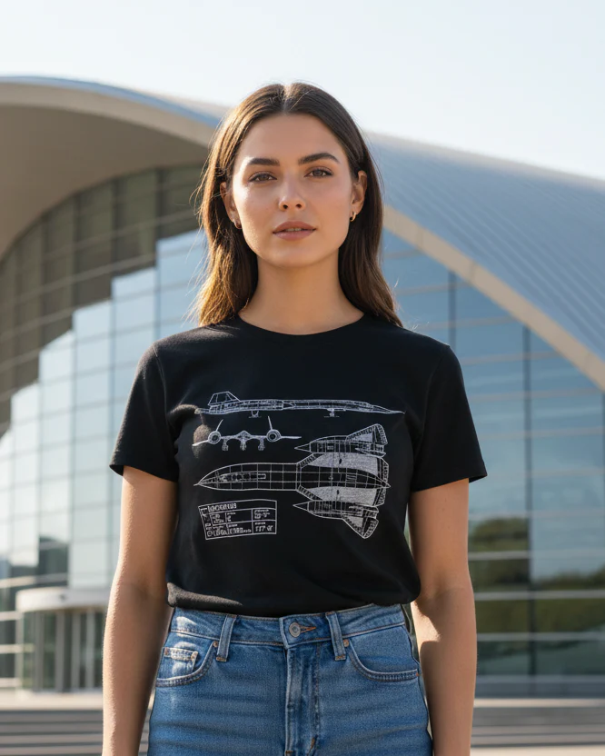 Blackbird Blueprint T-Shirt - Image 3
