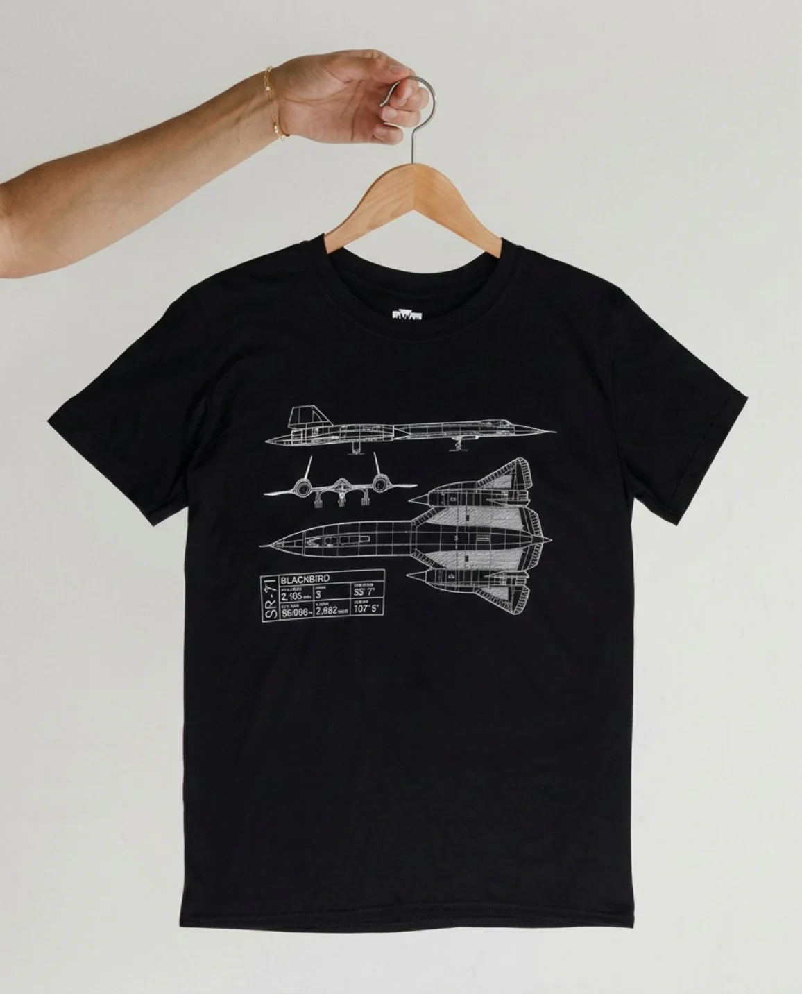 Blackbird Blueprint T-Shirt - Image 4