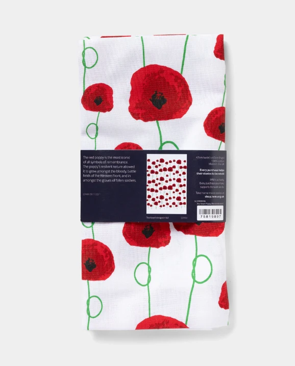 Poppy Tea Towel - Image 4