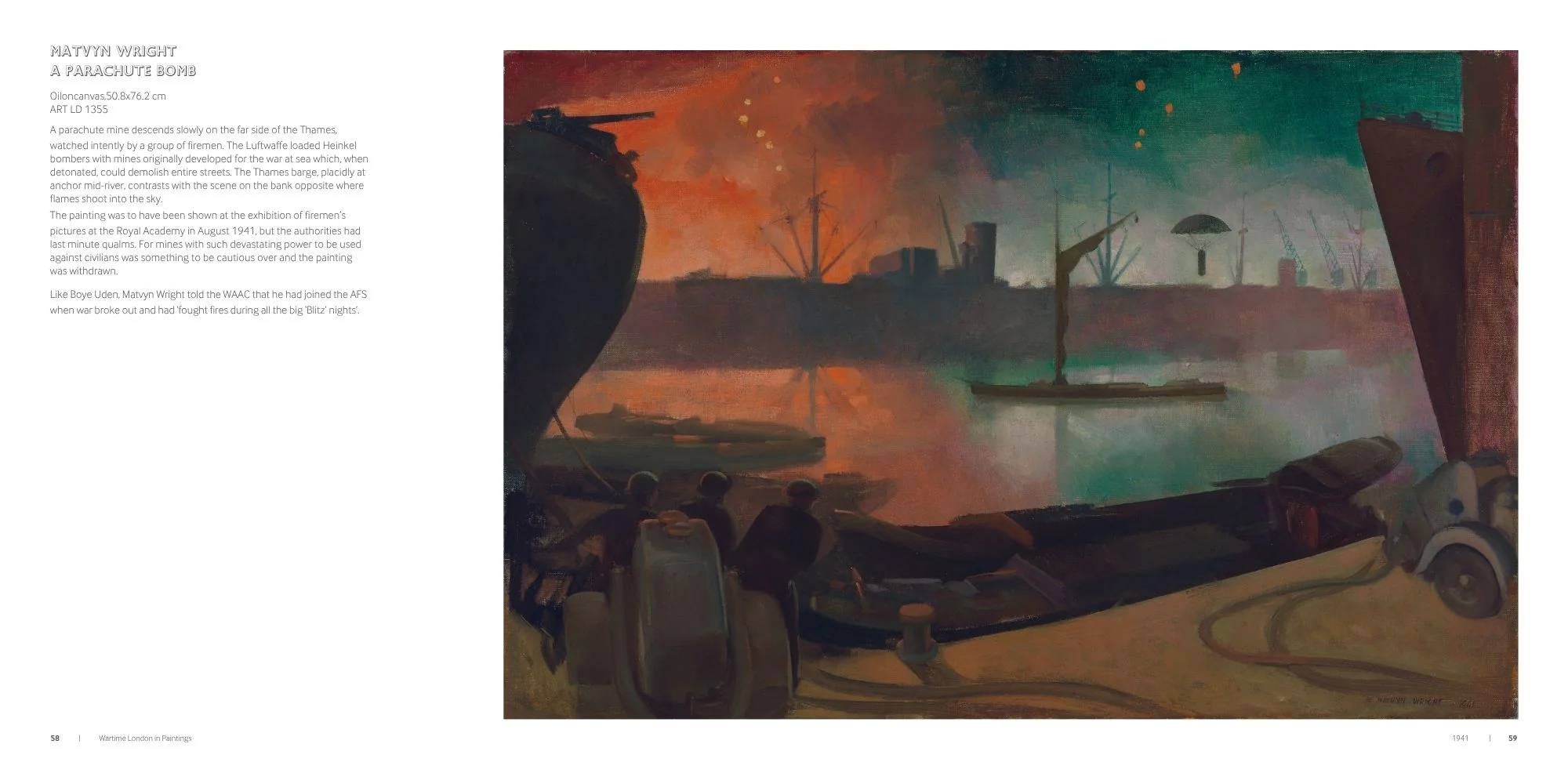 Wartime London in Paintings - Image 11