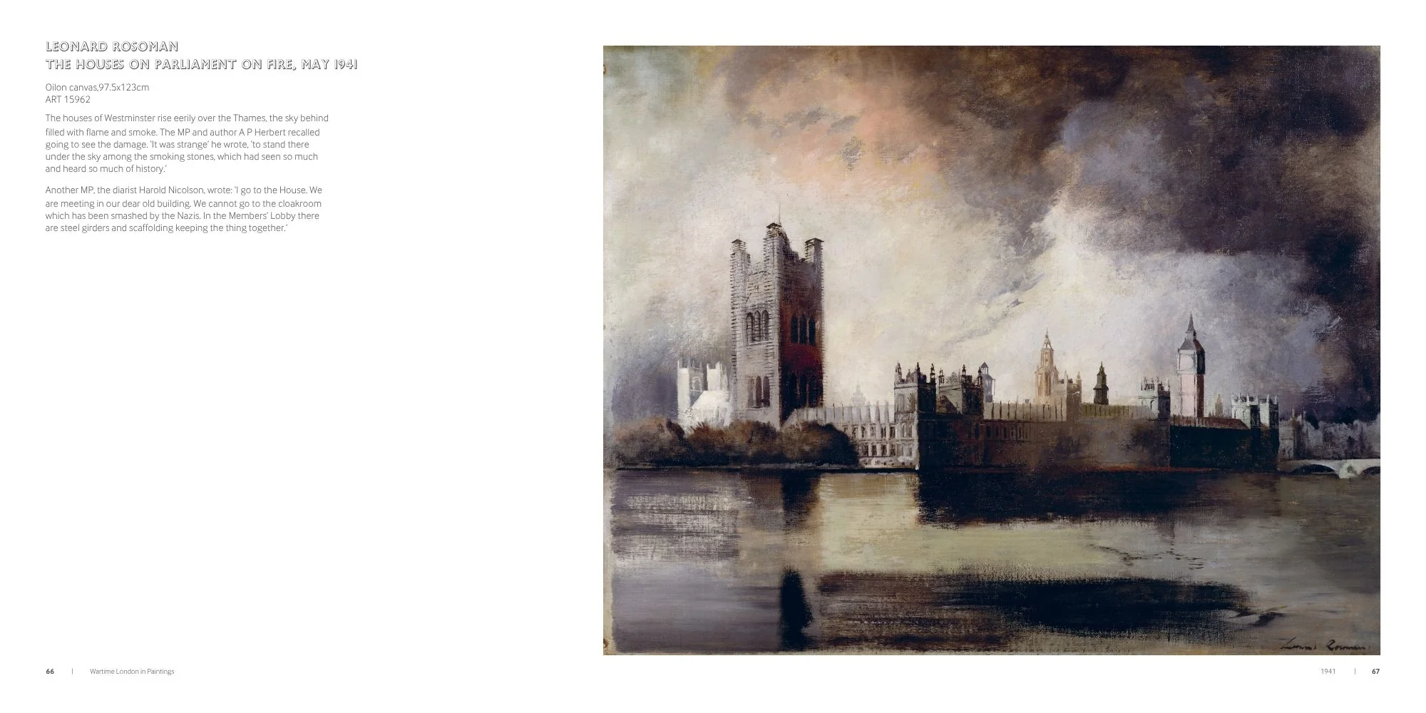 Wartime London in Paintings - Image 12