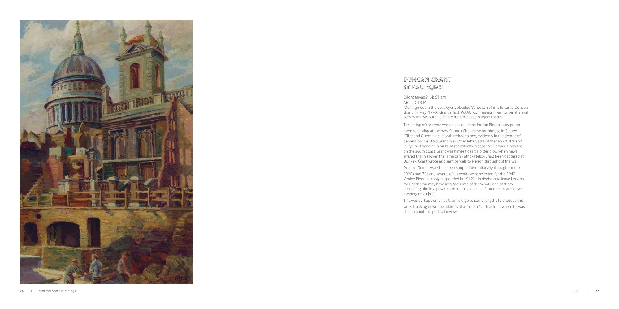 Wartime London in Paintings - Image 8